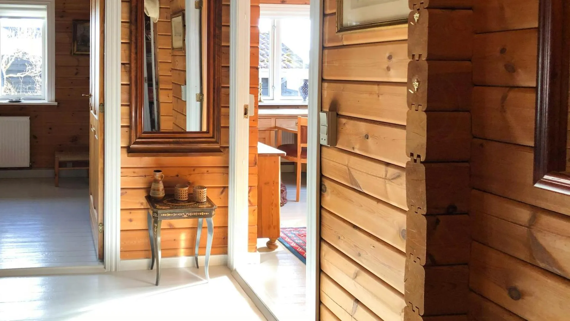 Log House Near Beautiful Nature In Skagen 0*,